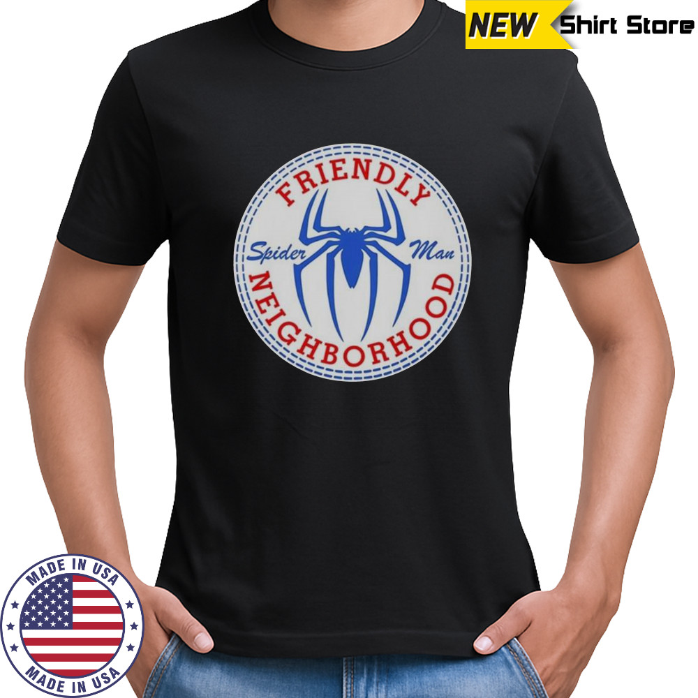 Friendly Neighbor Spider Man Logo T-Shirt