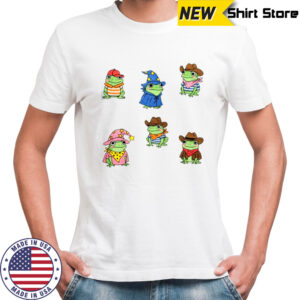 Frogs Cowboy Witch Frogs T-Shirt