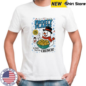 Frosty Flakes Snowman Christmas shirt