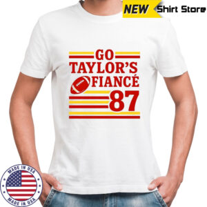 Game day Go Taylor’s Fiance Chiefs number 87 shirt