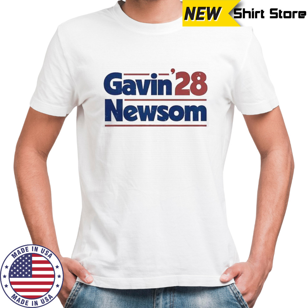 Gavin Newsom 2028 T-Shirt