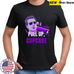 Gavin Newsom Cool Dude Pull Up Cupcake snarky political shirt