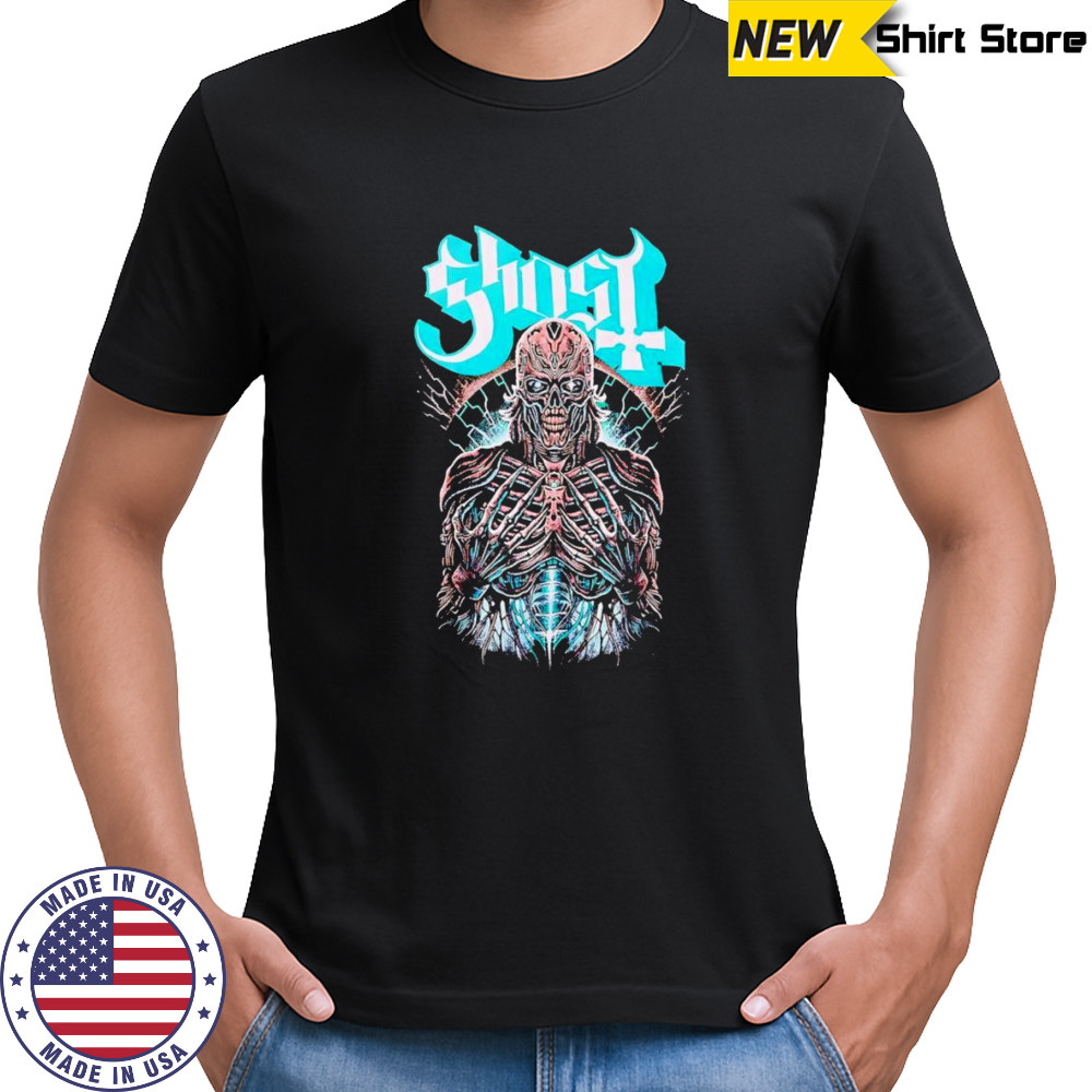 Ghost Skeleton Cyborg shirt