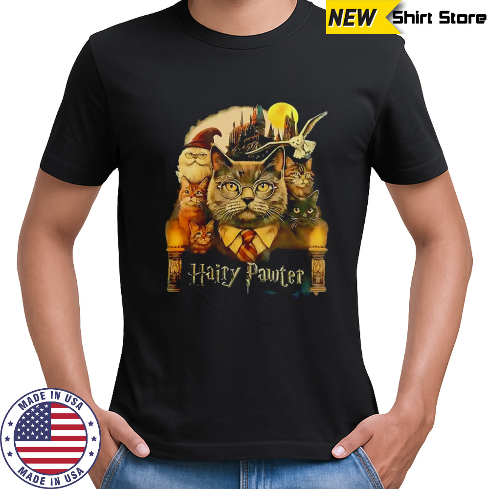 Hairy Pawter Cat shirt