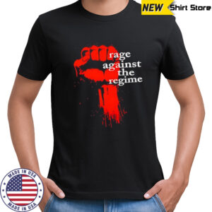 Hand Rage Against The Regime shirt