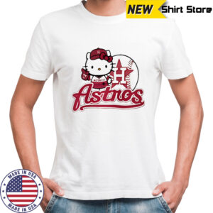 Hello Kitty Astros baseball shirt