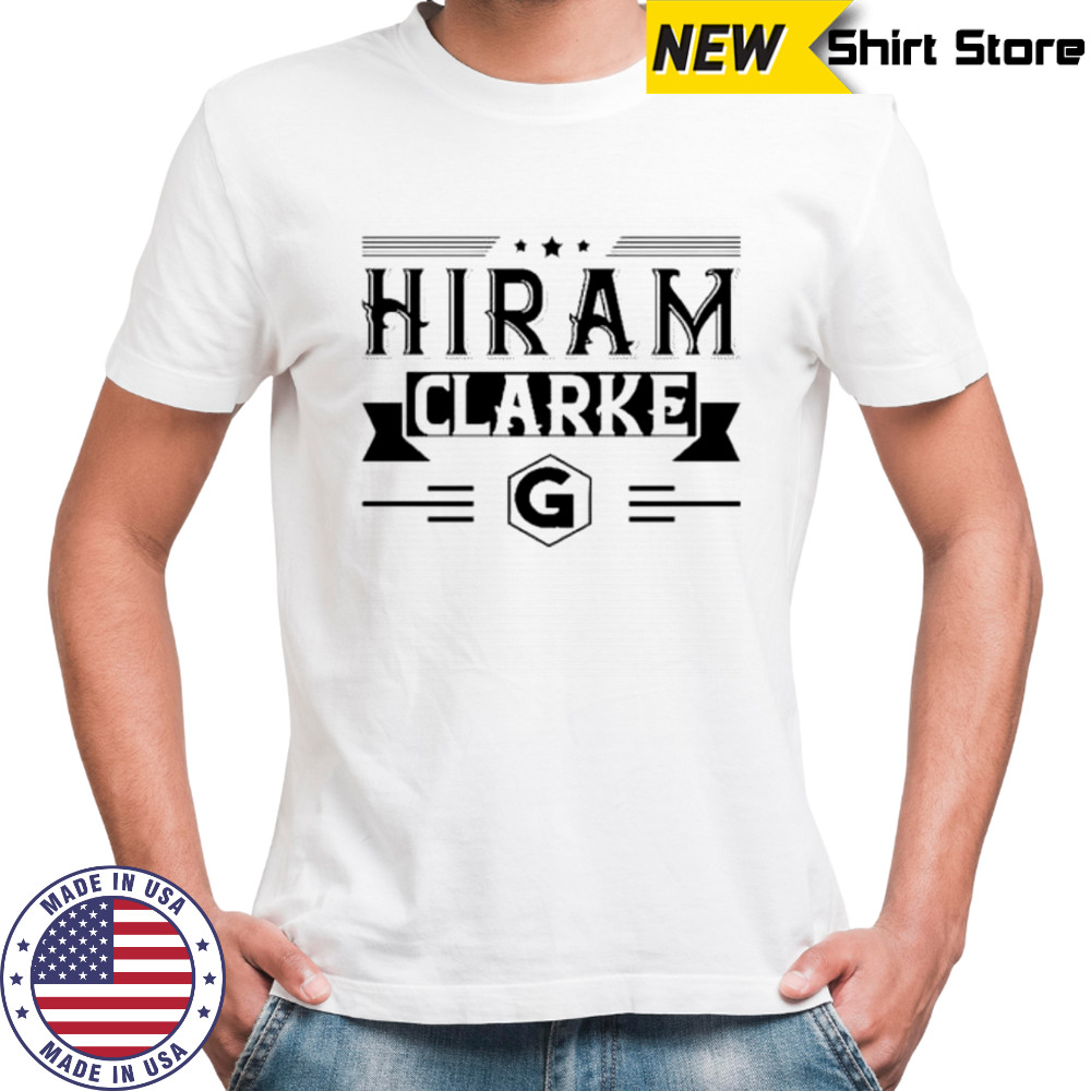 Hiram Clarke G’3 logo shirt