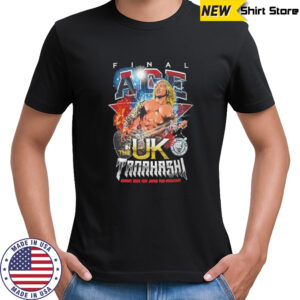 Hiroshi Tanahashi final ACE in the UK August 2025 shirt