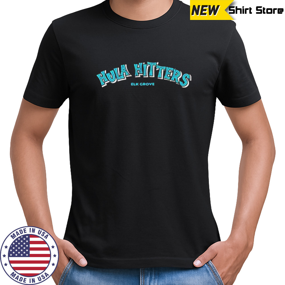 Hula Hitters Elk Grove softball shirt