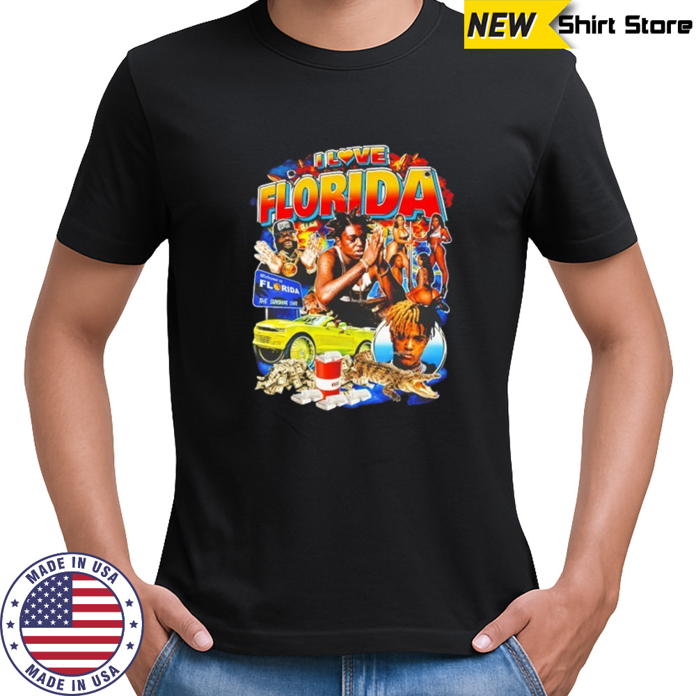 I love Florida graphic shirt