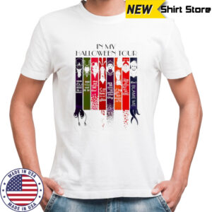 In my Halloween tour Disney villains vintage cartoon shirt