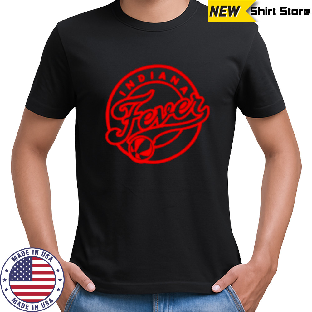 Indiana Fever Stranger Things Primary Logo T-Shirt