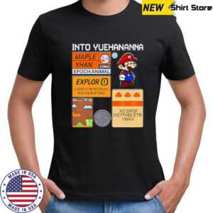 Into Yuehananna Super Mario Bros shirt
