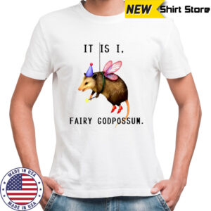 It is I fairy Possum funny possum shirt