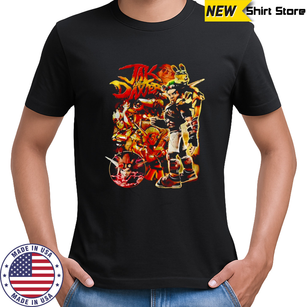Jak and Daxter vintage shirt