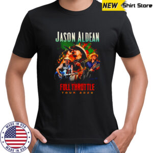 Jason Aldean Full Throttle Tour 2025 signature shirt