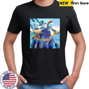 Jason Voorhees Freddy Krueger Michael Myers Titanic Halloween 2025 shirt