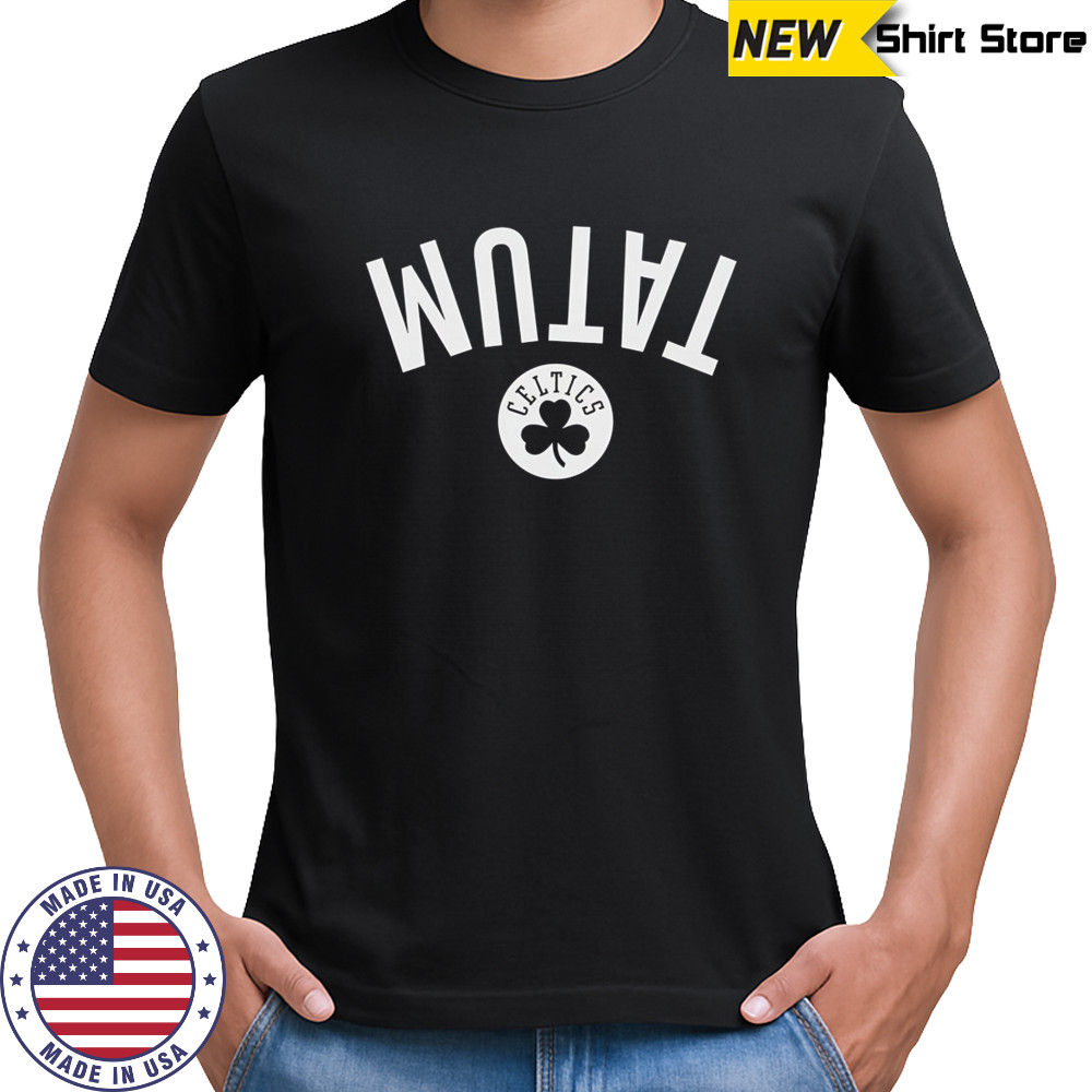 Jayson Tatum Boston Celtics invert upside shirt