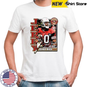 Jerry Rice San Francisco 49ers signature vintage shirt
