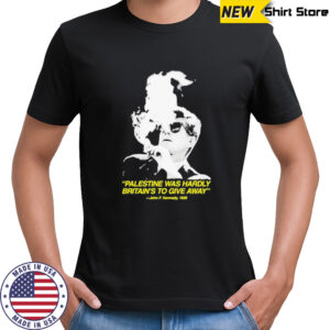 JFK Palestine was hardly britain’s to give away shirt
