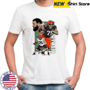 Joel Bitonio Myles Garrett Cleveland Browns shirt
