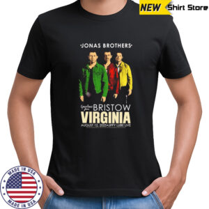 Jonas Brothers greetings from Bristow Virginia 2025 shirt