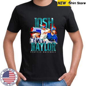 Josh Naylor Seattle baseball retro shirt