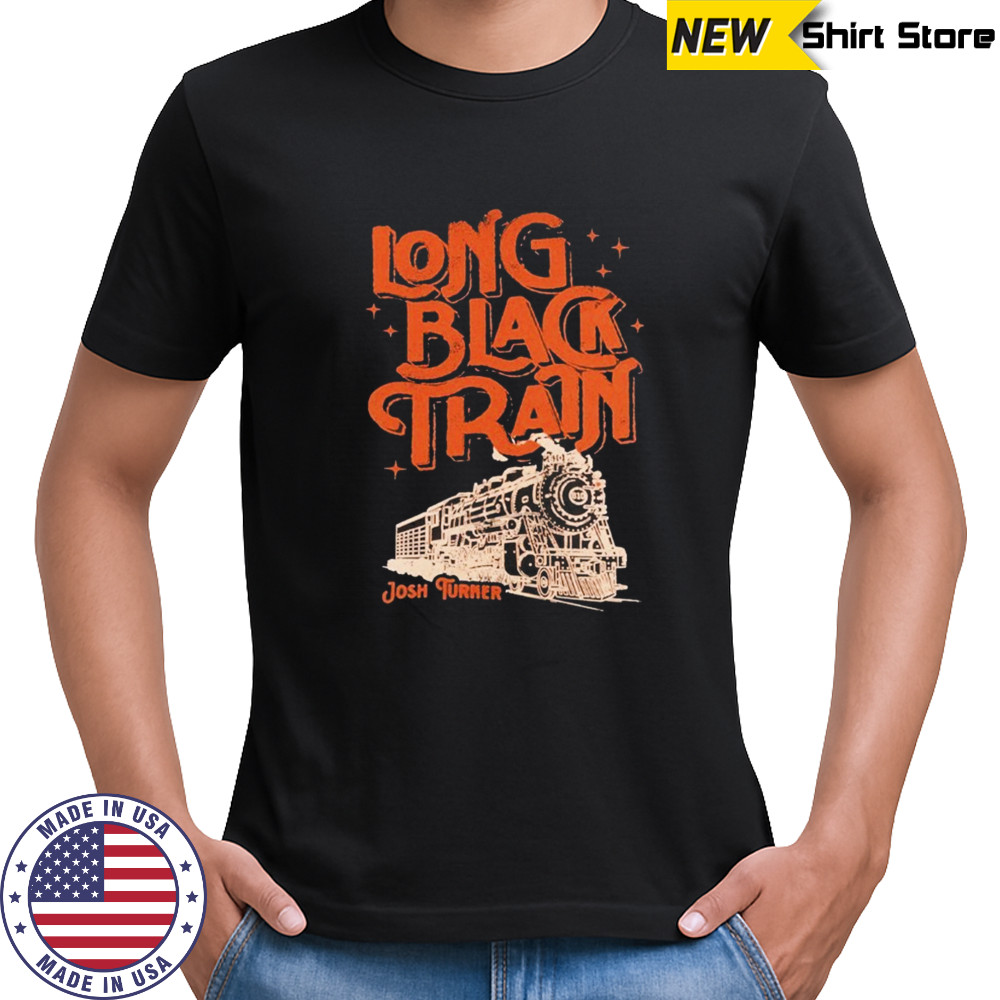 Josh Turner Long Black Train T-shirt