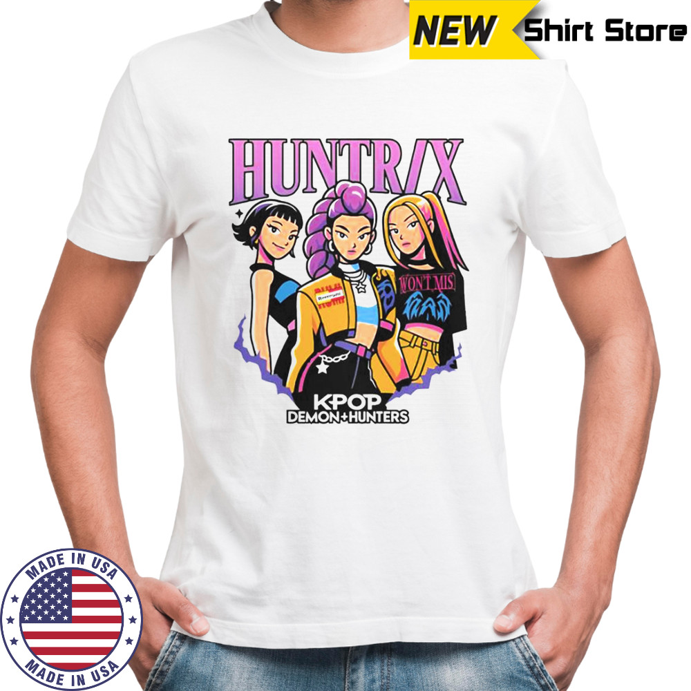 K-POP Huntress Demon Hunters Illustration T-Shirt