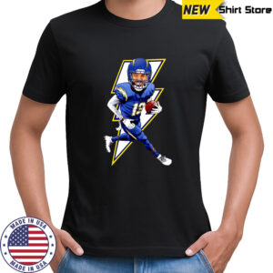 Keenan Allen Los Angeles Chargers NFL lightning shirt