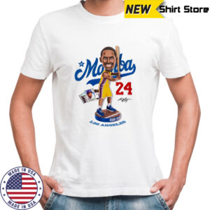 Kobe Bryant Mamba baseball cartoon shirt