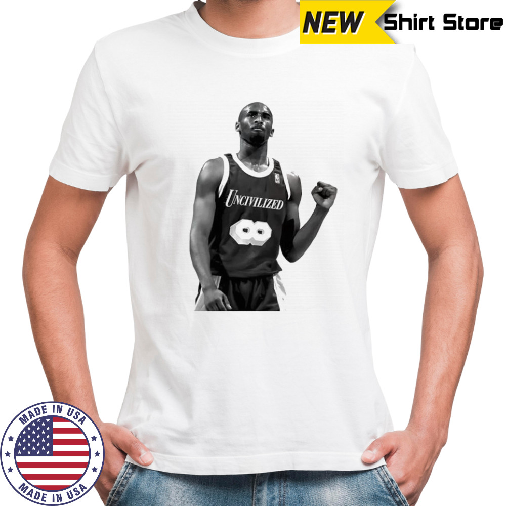 Kobe Bryant Mamba forever superstar pose basketball legend shirt