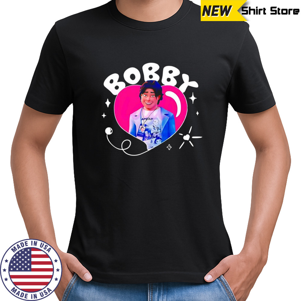 Kpop Demon Hunters Bobby heat music lover graphic shirt