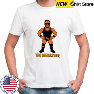 LA Knight The Megastar Yeah cartoon shirt
