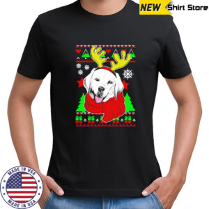 Labrador Retriever merry X-mas ugly Christmas sweatshirt