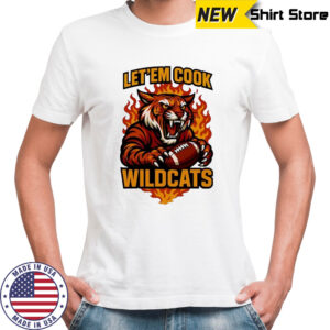 Let ‘Em Cook Wildcats Football mascot shirt