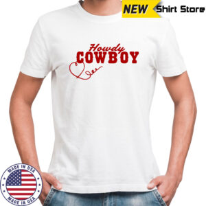 Lexie Hull and Sophie Cunningham howdy cowboy shirt