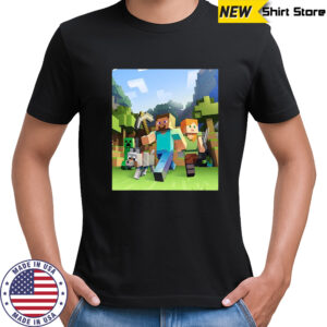 Live Action Minecraft Movie 2025 Official Poster Vintage T-Shirt