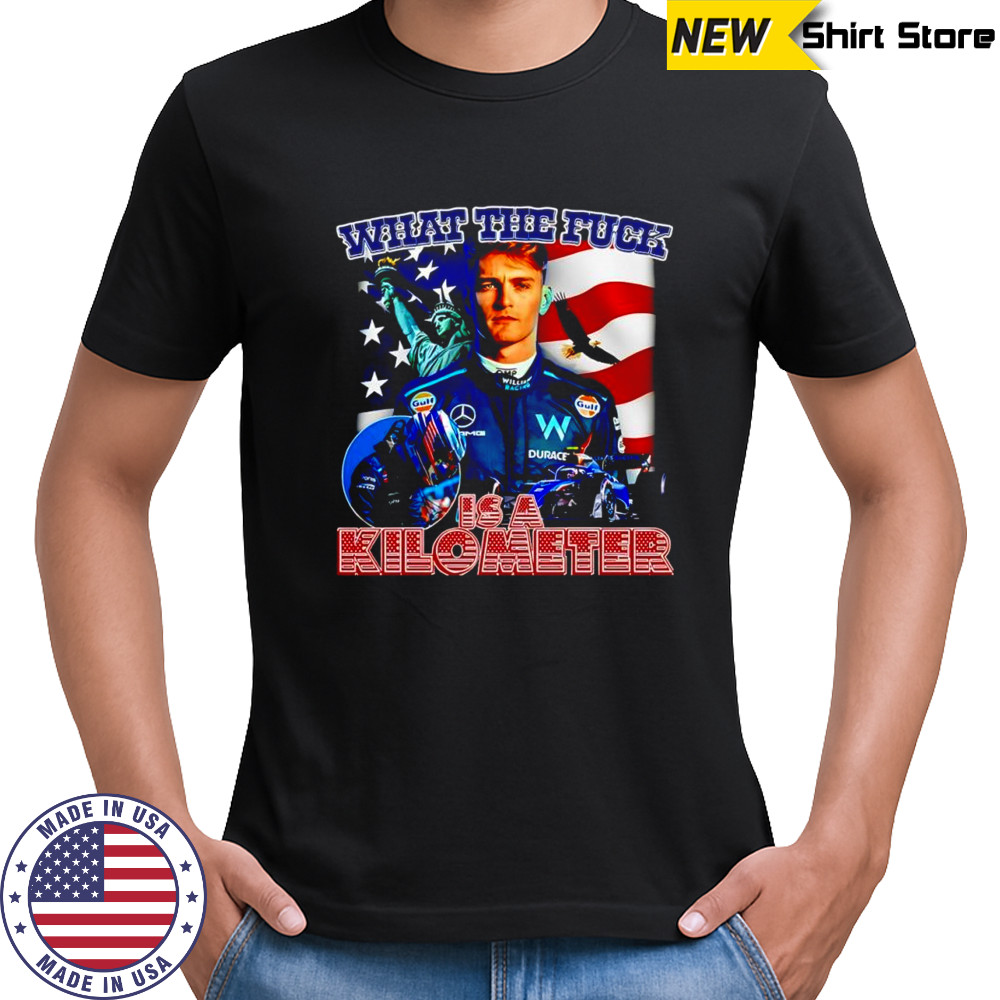Logan Sargeant Williams what the fuck is a kilometer shirt
