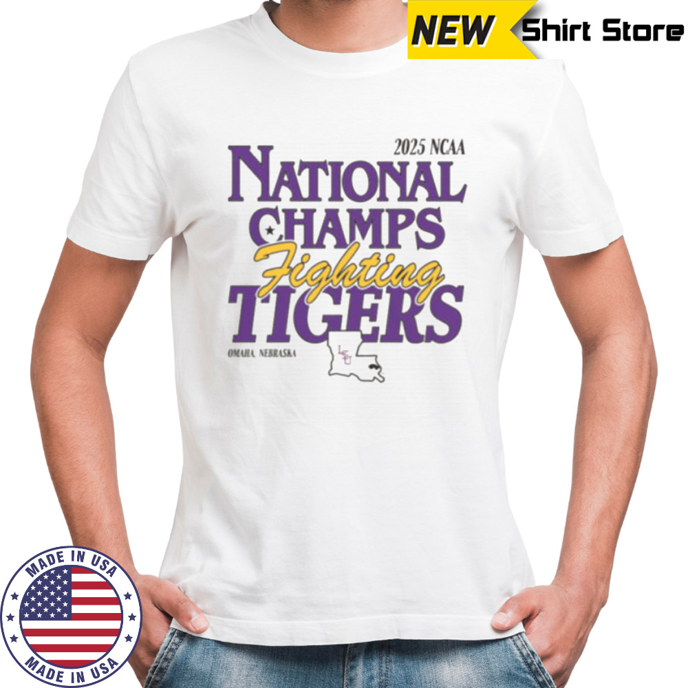 LSU 2025 Baseball National Champs Shirt