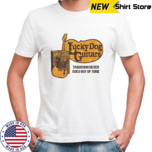 Lucky dog guitars cracker barrel shirt