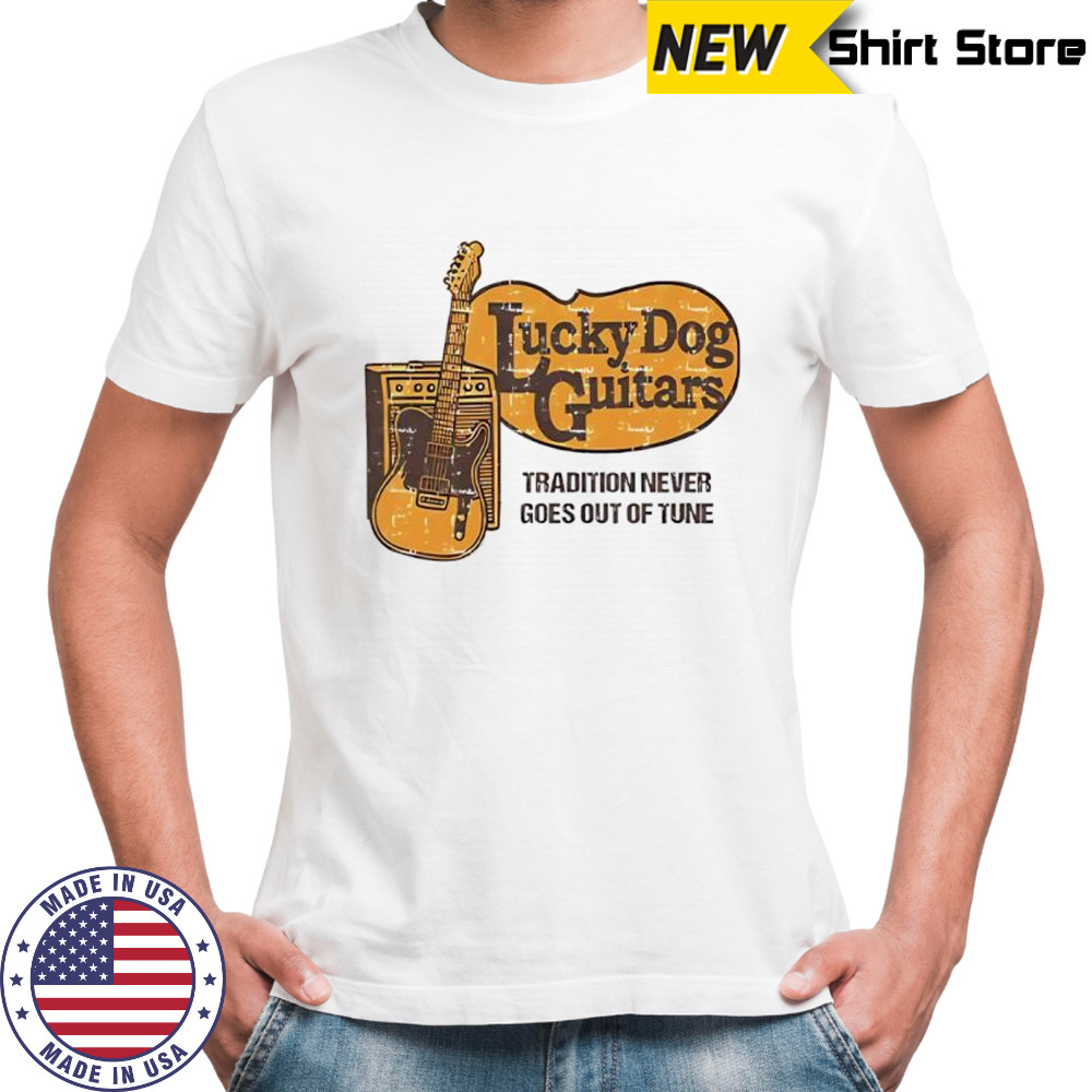 Lucky dog guitars cracker barrel shirt