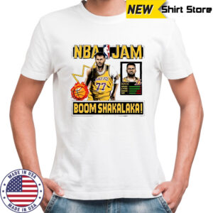 Luka Doncic Lakers NBA Jam Boom Shakalaka shirt