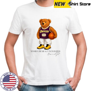 Mamba bear basketball shirt