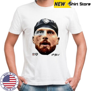 Maxx Crosby Las Vegas Raiders football head player signature shirt