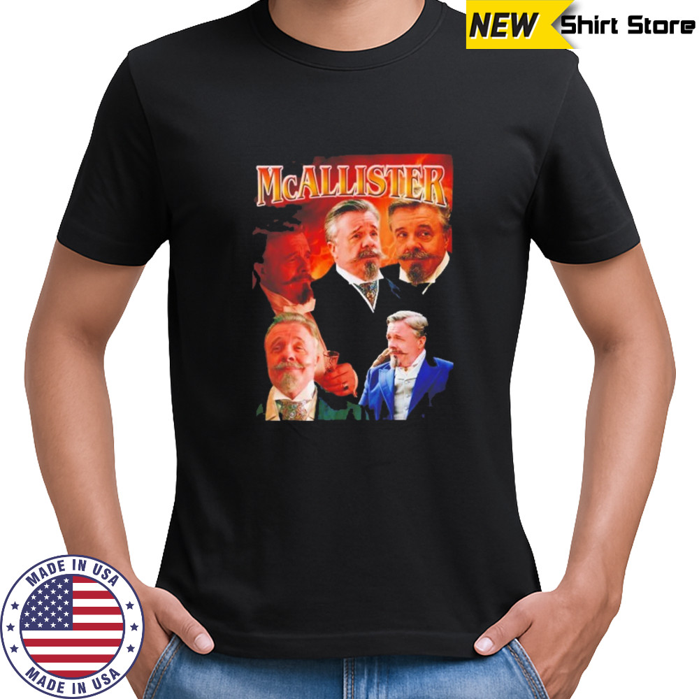 McAllister the Gilded Age graphic shirt