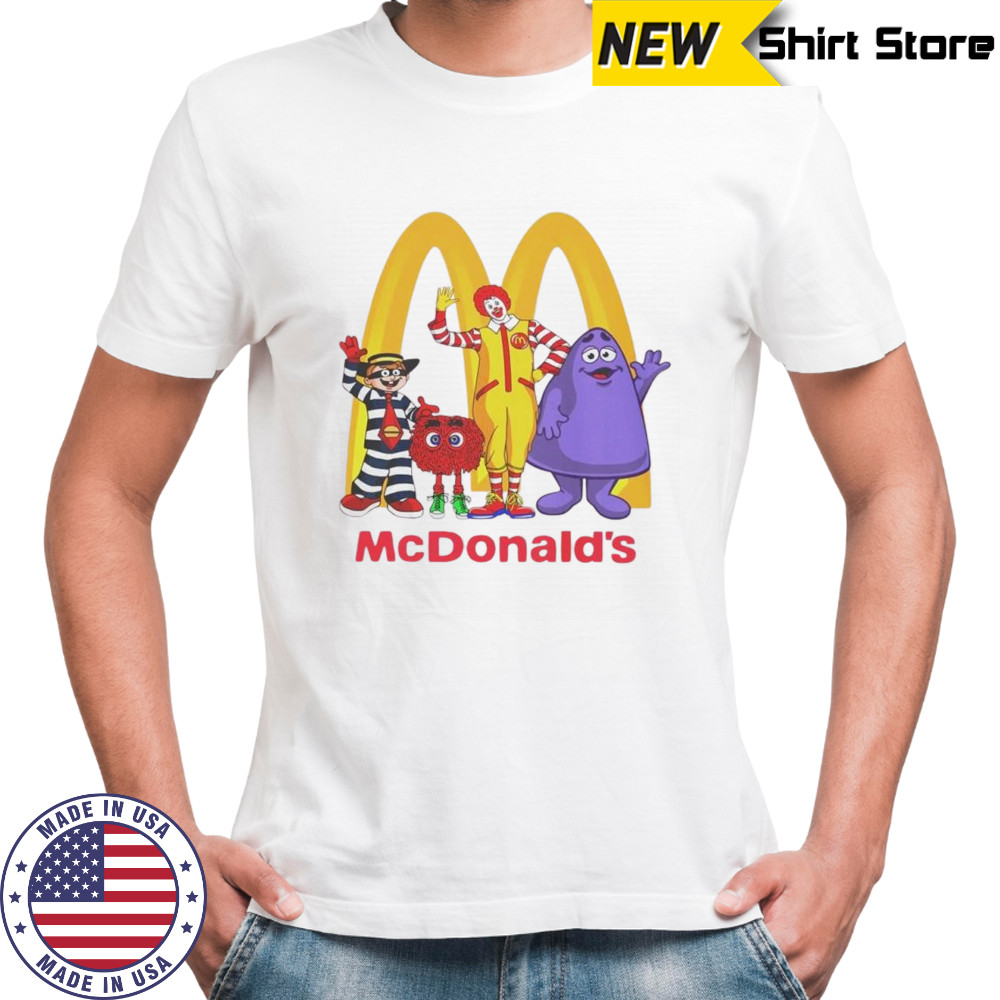 McDonald’s character retro shirt