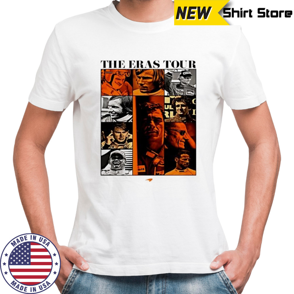 Mclaren Racing The Eras tour 2025 shirt