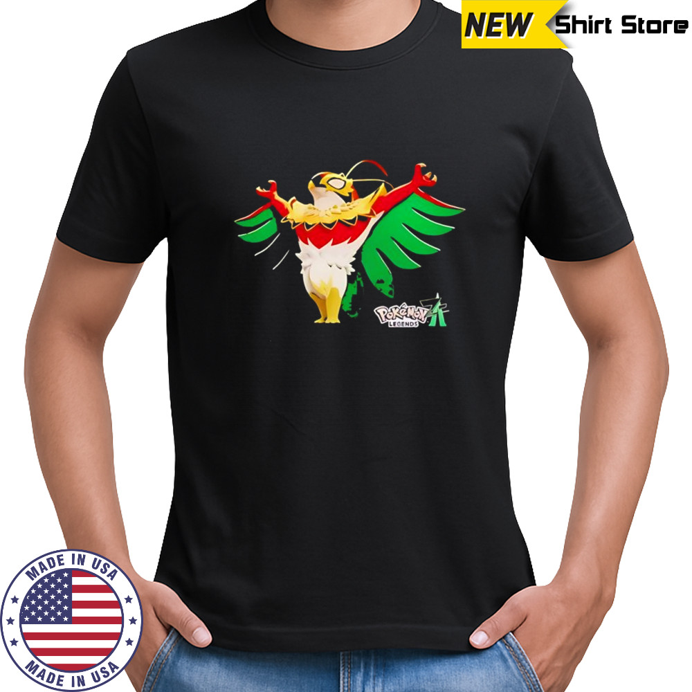 Mega Hawlucha Pokémon Legends anime graphic shirt