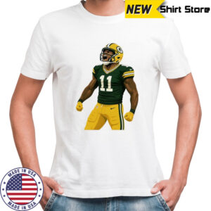Micah Parsons Green Bay football beast mode linebacker graphic shirt